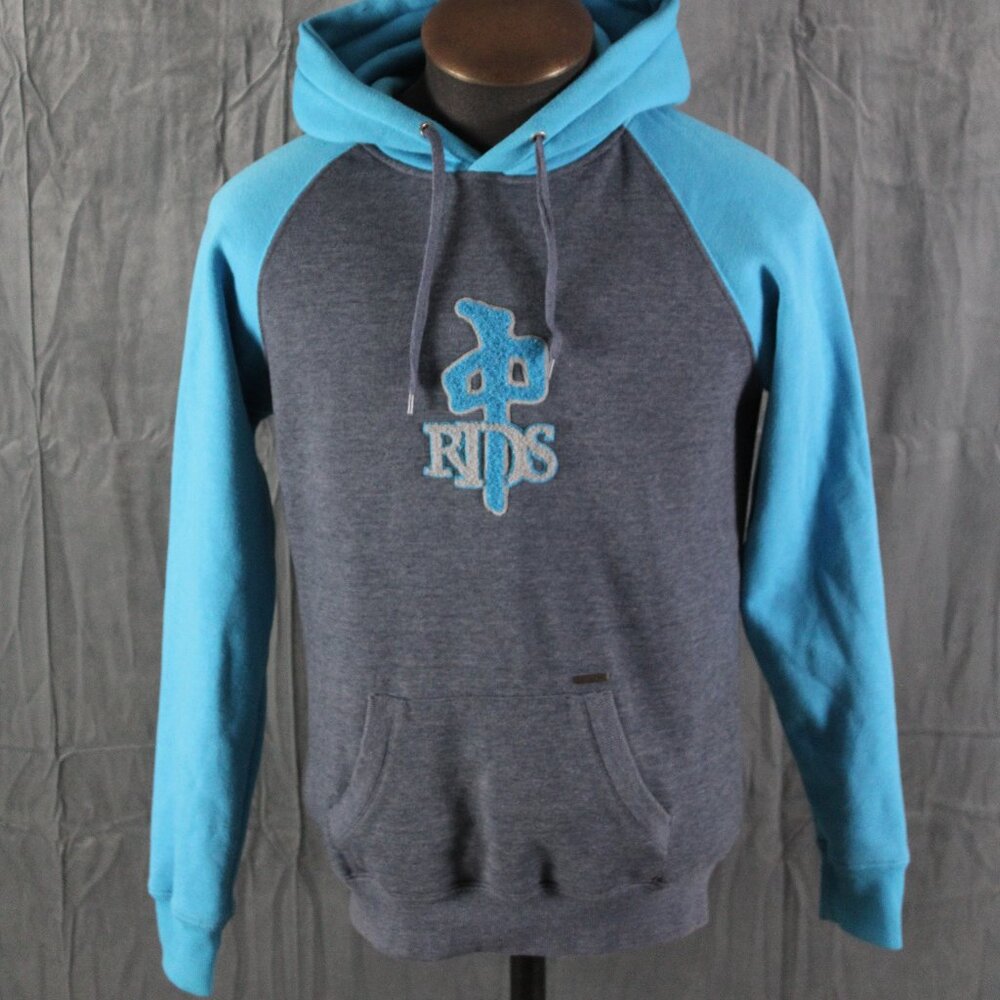 Skateboard Hoodie - Red Dragon RDS Crested Logo - Men's XL